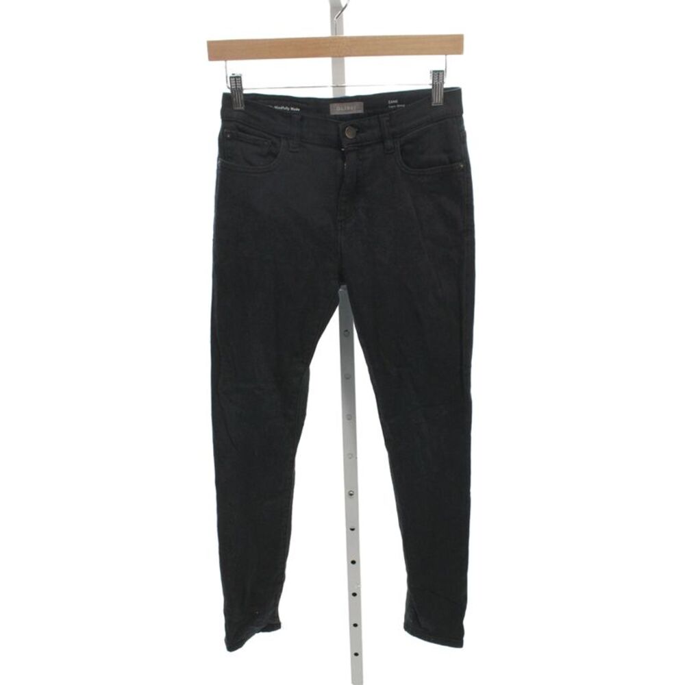 DL1961 Mens Skinny Jeans Black Mid Rise Cotton Size 14